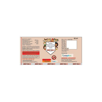 ADDCET COLD DS STRAWBERRY FLAVOUR Suspension 60ml