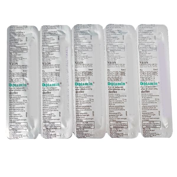Dotamin 50mg Injection 5ml