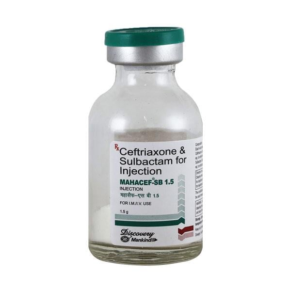 Mahacef SB Injection 1.5gm