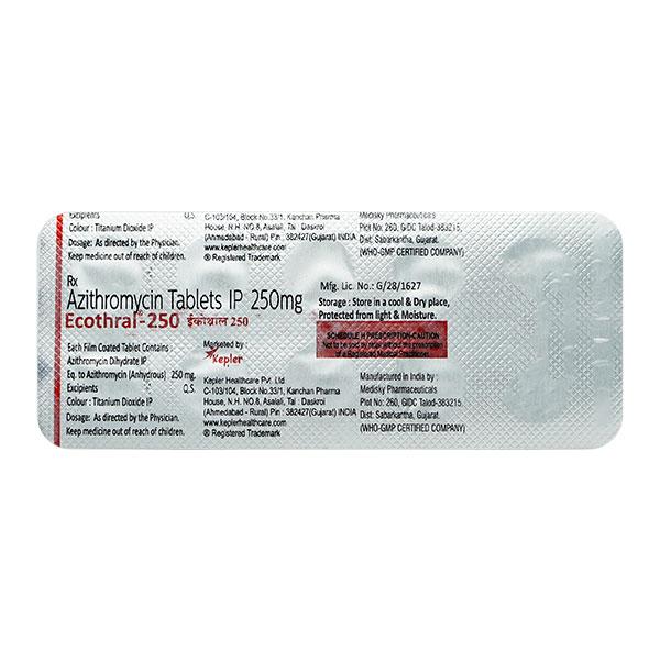 ECOTHRAL 250 Tablet 10's