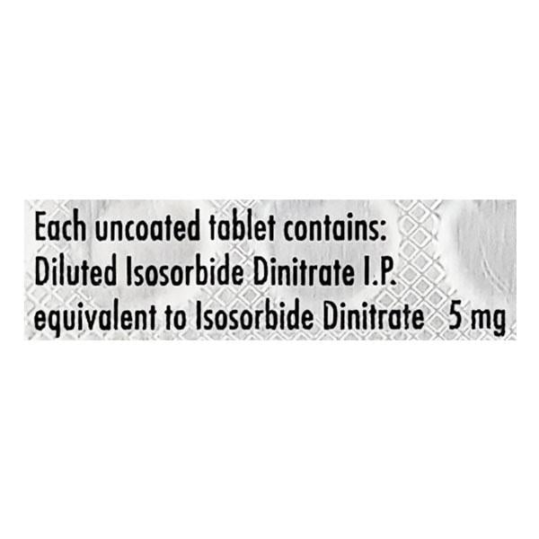 Sorbitrate 5mg Tablet 50'S