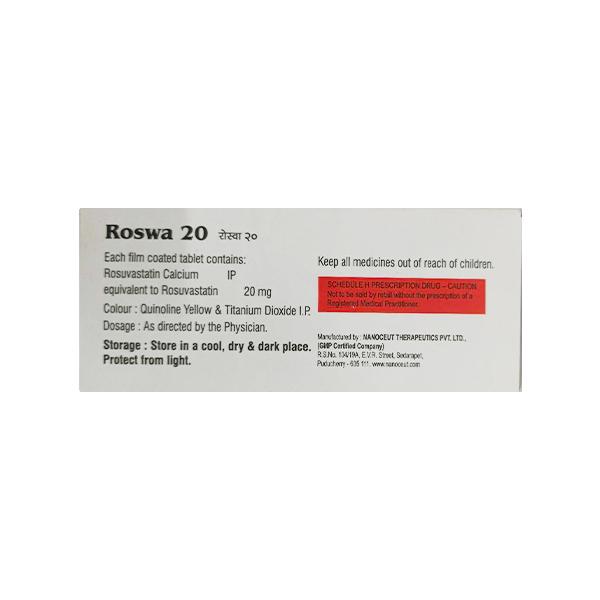 ROSWA 20 Tablet 10's
