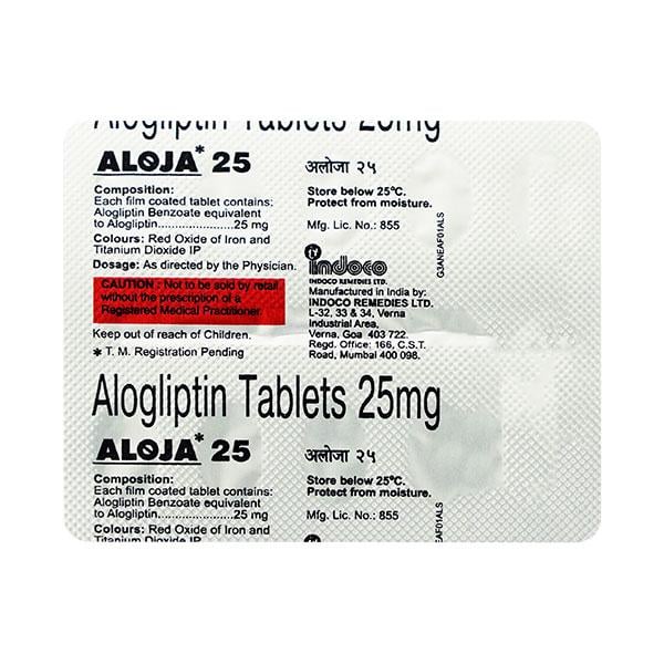ALOJA 25mg Tablet 10's