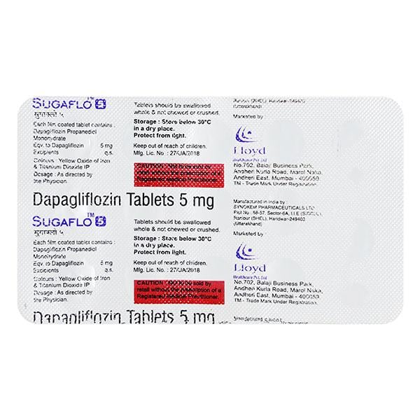 SUGAFLO 5 Tablet 15's