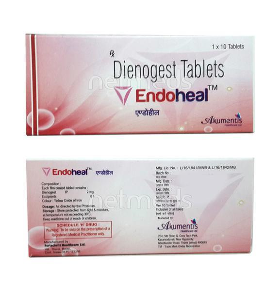 Endoheal 2mg Tablet 10'S