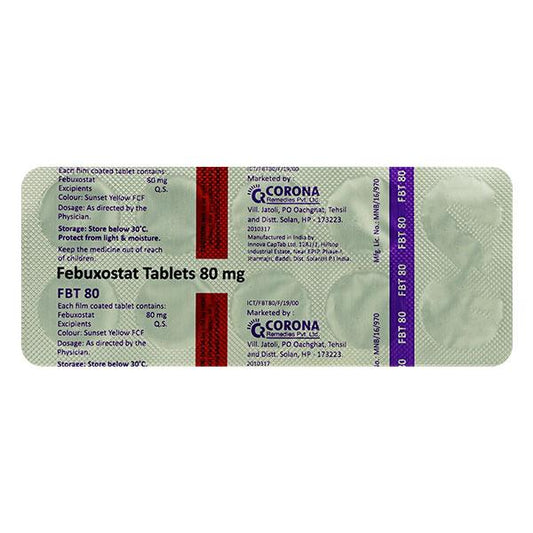 FBT 80 Tablet 10's