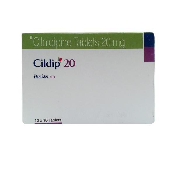 Cildip 20mg Tablet 10'S