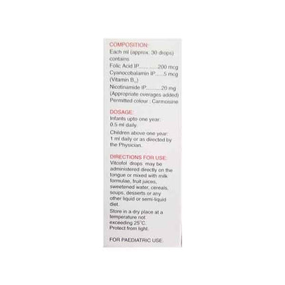 Vitcofol Oral Drops 15ml