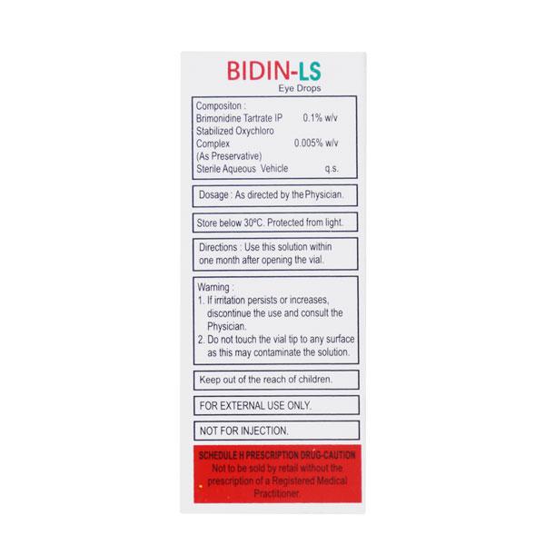 Bidin LS Eye Drops 5ml