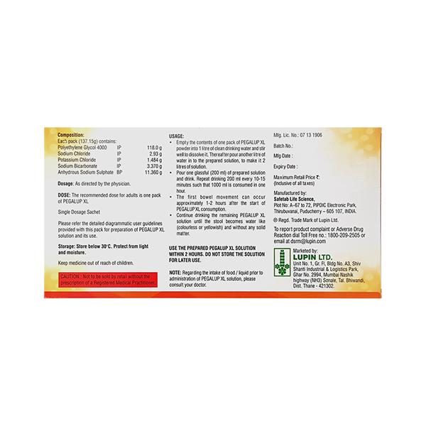 PEGALUP XL Sachet 137.15g