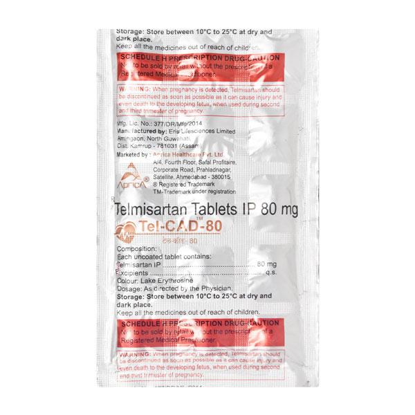 TELCAD 80 Tablet 15's