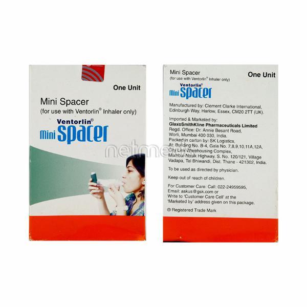 Ventorlin Mini Spacer Device 1'S