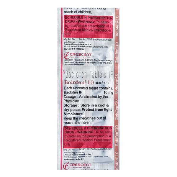 BOLOFEN 10 Tablet 10's