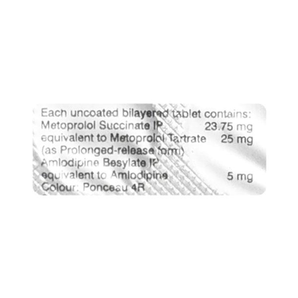 Amlopin M 25mg Tablet 10'S
