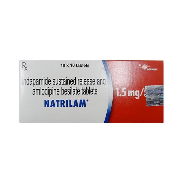 Natrilam 1.5mg/5mg Tablet 10'S