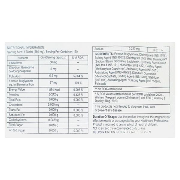 FERRONOMIC PLUS Tablet 15's