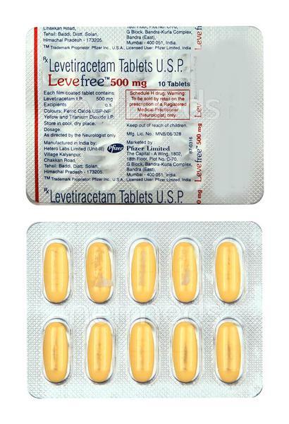 Levefree 500mg Tablet 10'S