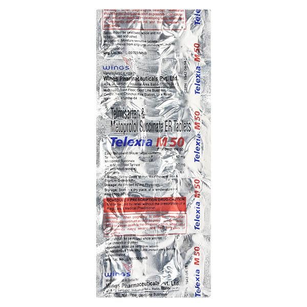 TELEXIA M 50 Tablet 10's