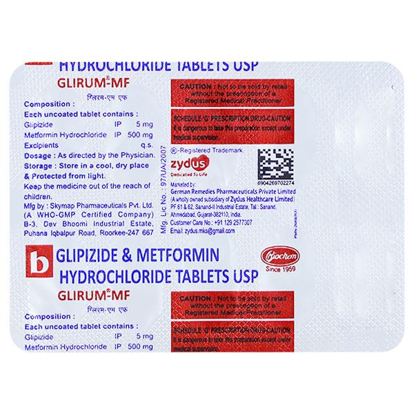 GLIRUM MF Tablet 10's