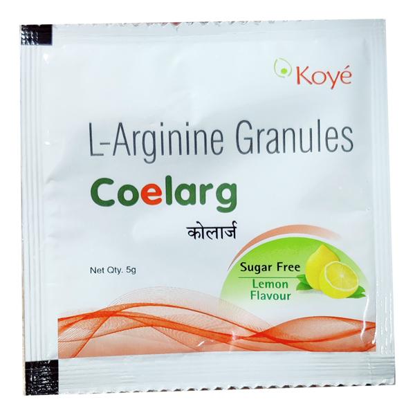 COELARG Sugar FREE LEMON FLAVOUR Granules 5gm