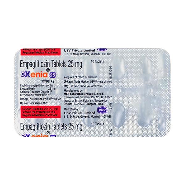 XENIA 25 Tablet 10's