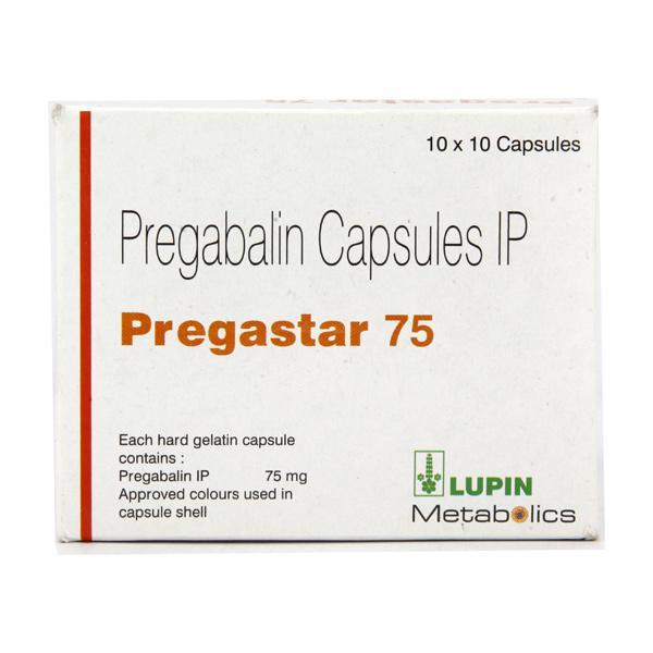Pregastar 75mg Capsule 10'S