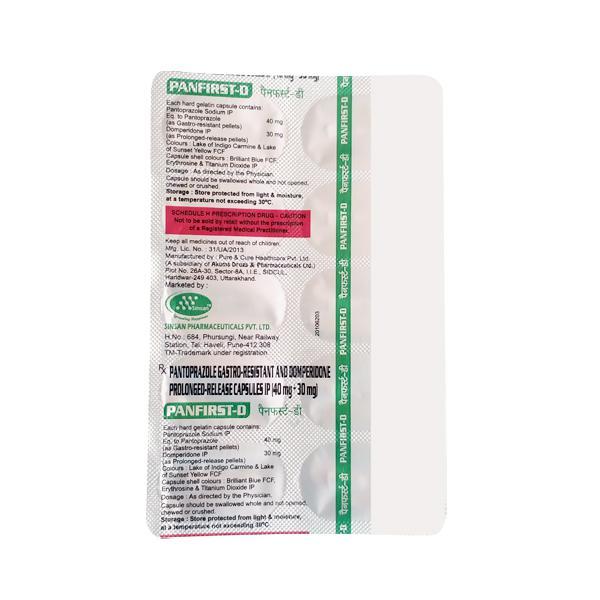 Panfirst D Capsule 10'S