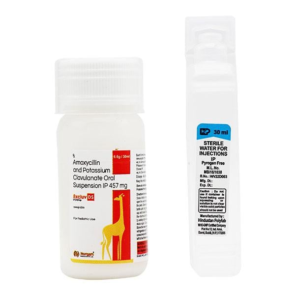 EXCLUV DS 457mg Dry Syrup 30ml