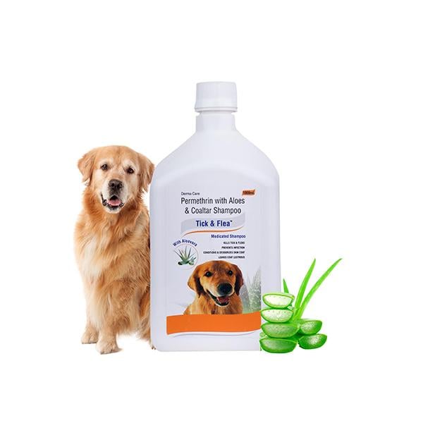 TICK & FLEA MEDICATED (VET) Shampoo 1000ml