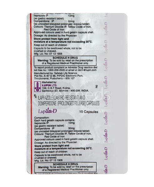 Lupila D Capsule 10'S