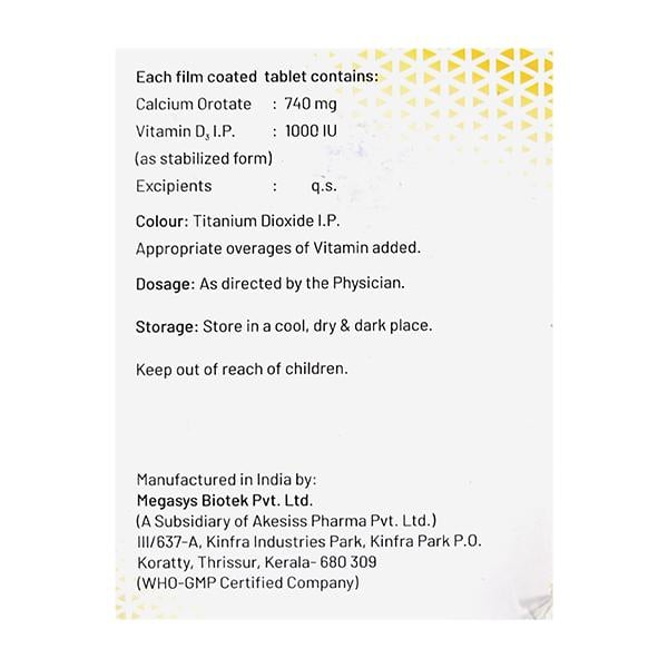 OROTATE 3D Tablet 15's