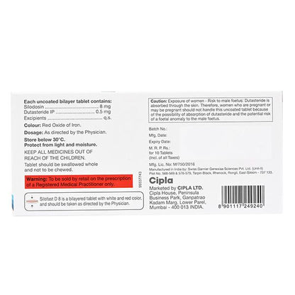 SILOFAST D8 Tablet 10's
