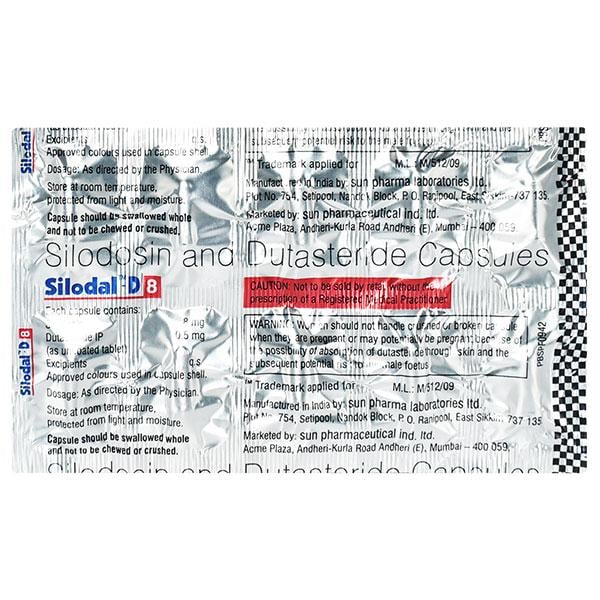 Silodal-D 8 Capsule 10's