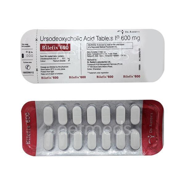 Bilefix 600mg Tablet 14'S
