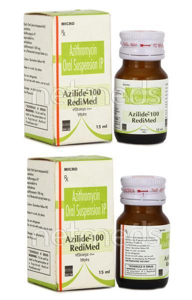Azilide 100mg Redimed Suspension 15ml