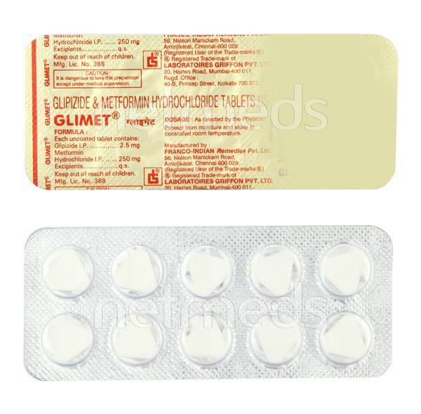 Glimet Tablet 10'S