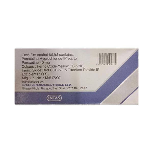 Pexep 40mg Tablet 10'S