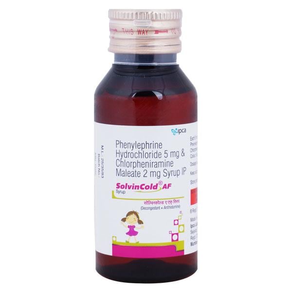 Solvin Cold AF Syrup 60ml