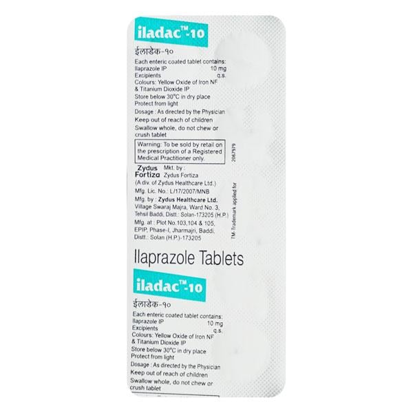 Iladac 10mg Tablet 10'S