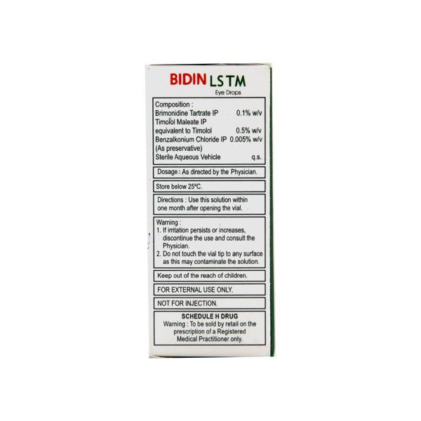 Bidin LS TM Eye Drops 5ml