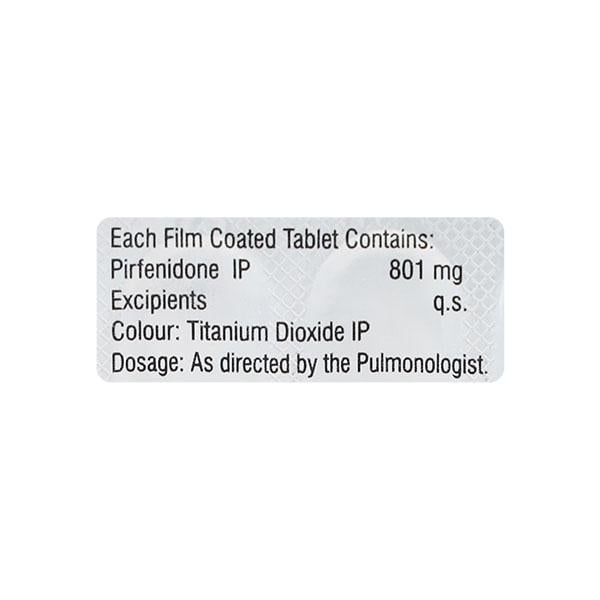 PIRFACT 801 Tablet 10's
