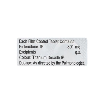 PIRFACT 801 Tablet 10's