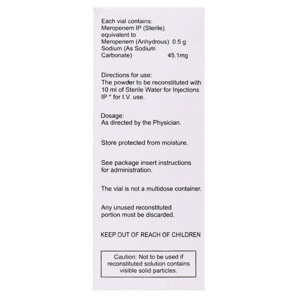 Meromac 0.5gm Injection 1's