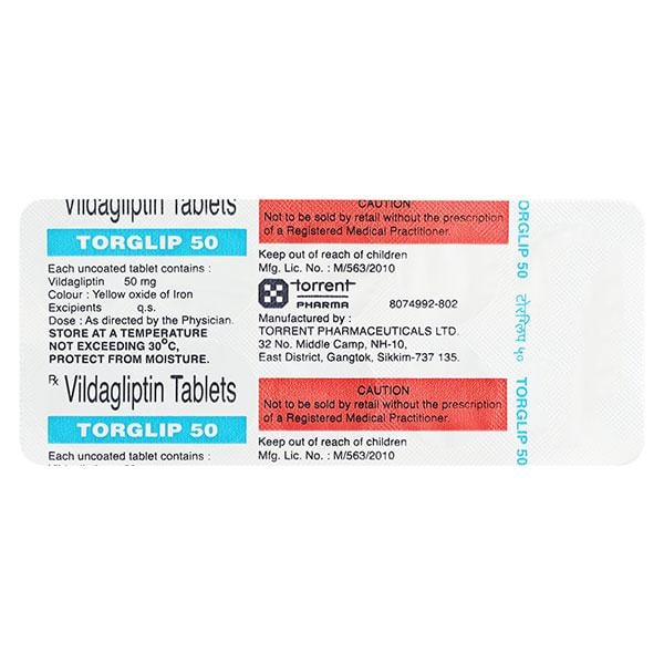 TORGLIP 50mg Tablet 10's