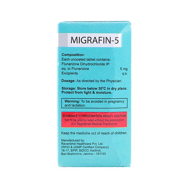 MIGRAFIN 5 Tablet 10's