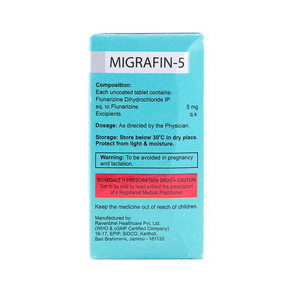 MIGRAFIN 5 Tablet 10's
