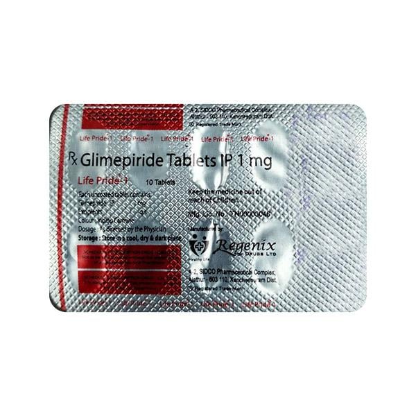 LIFEPRIDE 1mg Tablet 10's