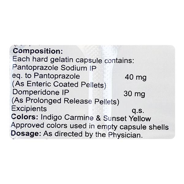 INHIPRAZ D 40mg Capsule 10's