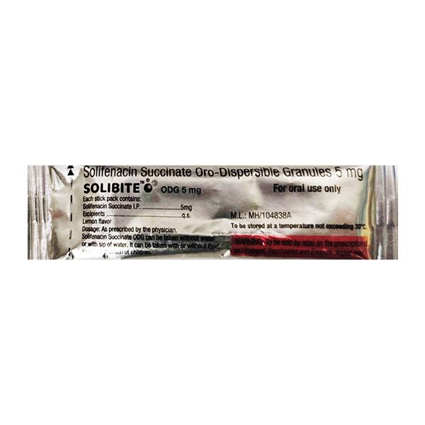 SOLIBITE ODG 5 MG LEMON FLAVOUR Granules 1's