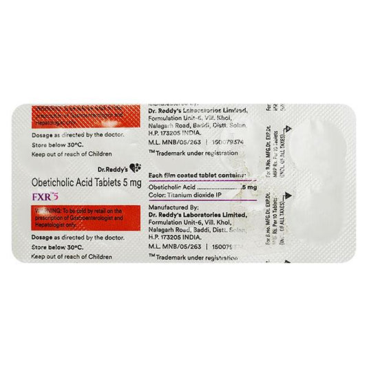 FXR 5mg Tablet 10's